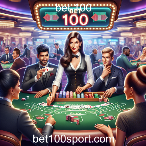 A Experiência do Cassino ao Vivo no Bet 100